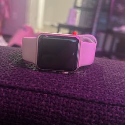 Rose gold apple watch