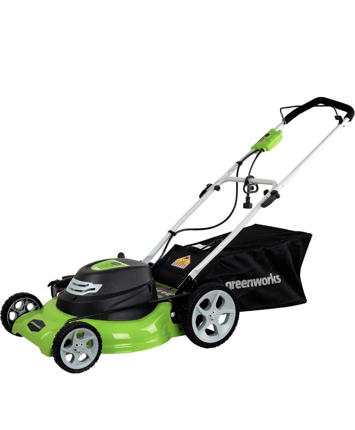 B-119 Greenworks 12 Amp 20" Corded Lawn Mower, 25022