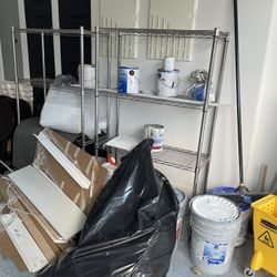 Metal Rolling Racks Shelves Storage