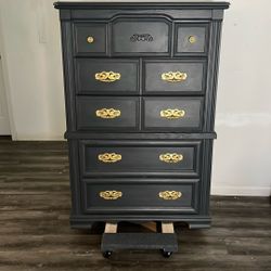Drawer Chest - Blue/Grey
