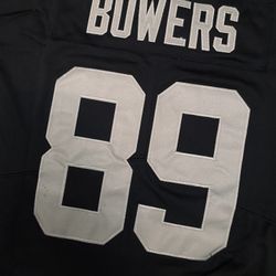 Black Brock Bowers Las Vegas Raiders Stitched Jersey 