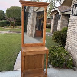 74 Inch High X 24 Inch Wide X 14 Inch Deep All Wood Hutch 