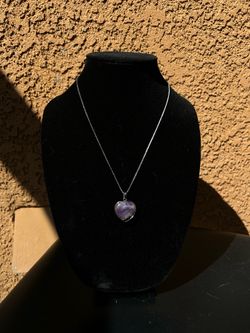 Amethyst Heart Shape