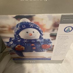 Home Trend Snowman Cookie Jar