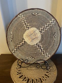 Handmade decorative basket decor