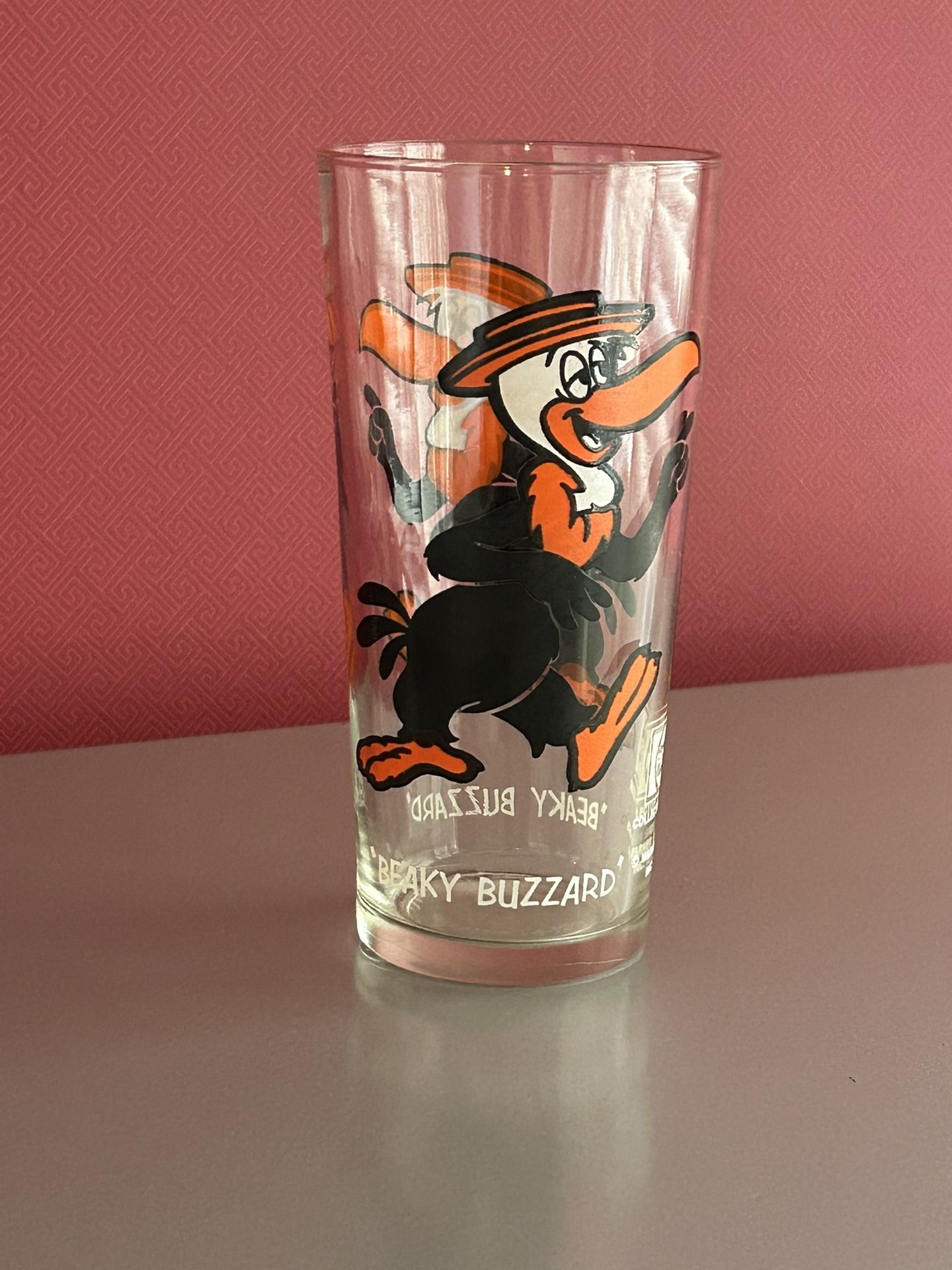 Beaky Buzzard 1973 Pepsi Warner Brothers Glass