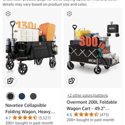 Navatee Collapsible Wagon - In Box Never Assembled 