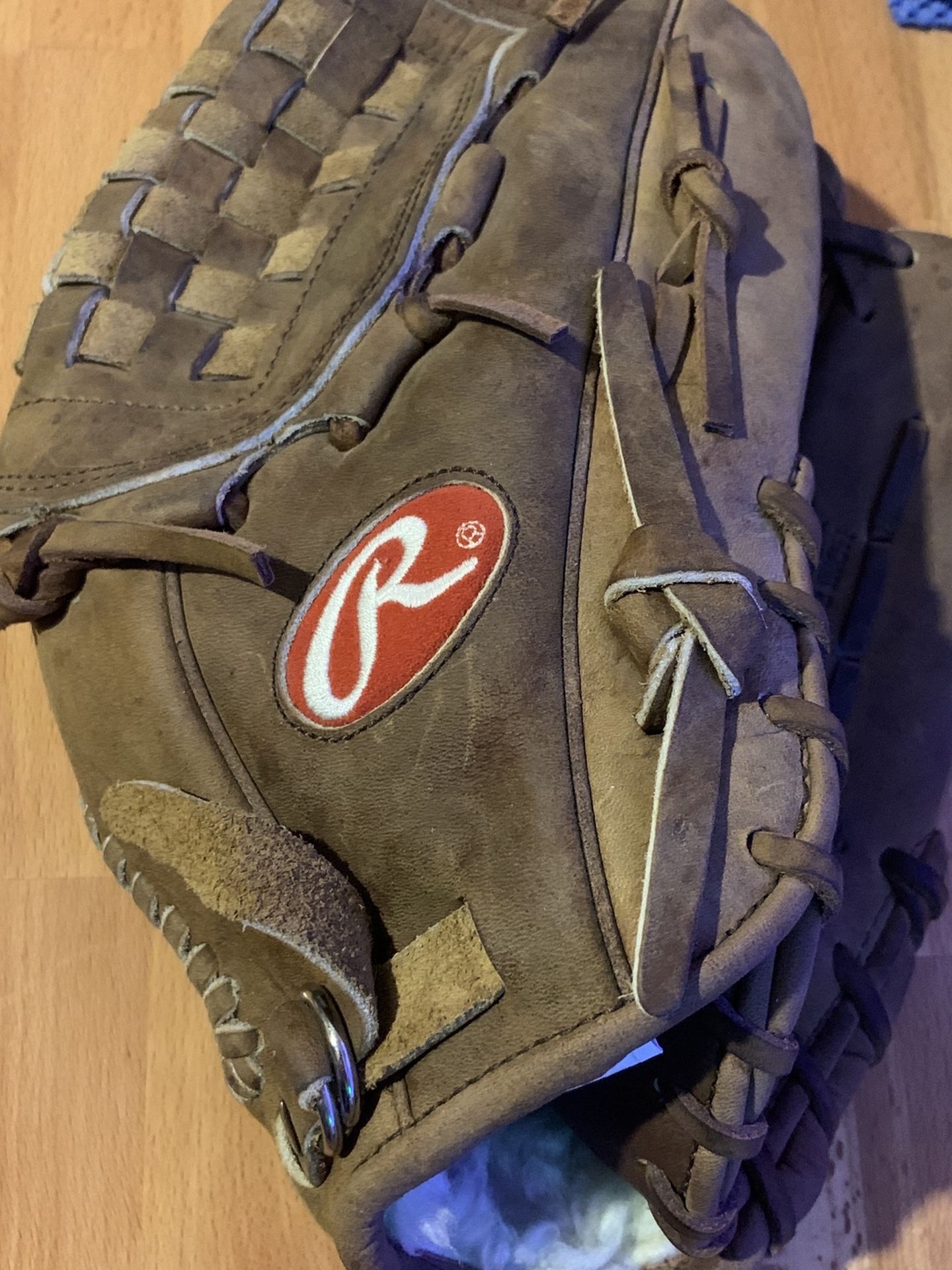 RAWLINGS SANDLOT SL125P 12.5" Leather Baseball / Softball Glove ~ RHT Great Cond