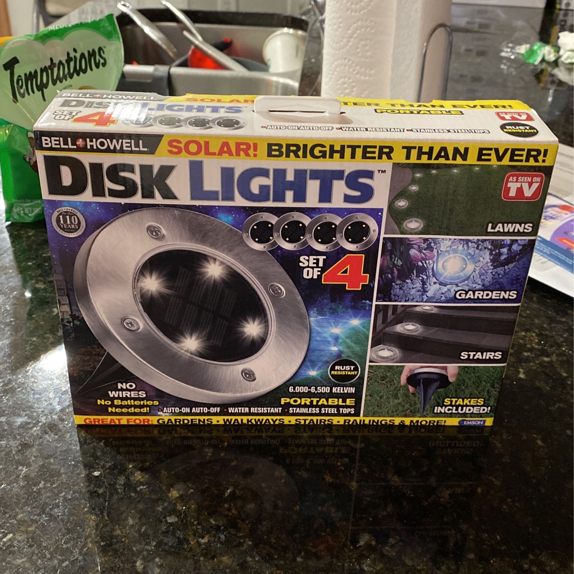 Solar Disk Lights