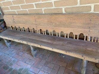 Antique Mission Bench $800 OBO