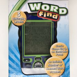 Word Search Handheld Electronic Game