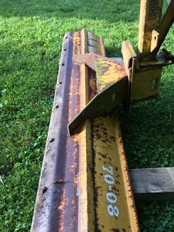 Bush hog 8’ grader blade