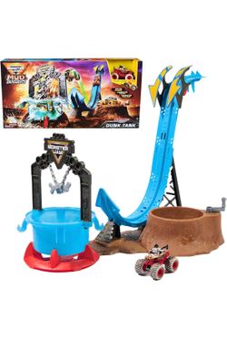 Monster Jam Mud Blasters, Monster Mutt Dalmatian Dunk Tank Playset