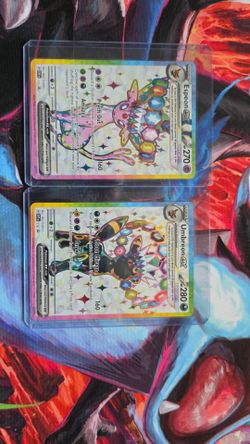 Umbreon ex - 176 Promo & Espeon ex - 175 Promo