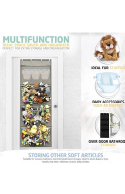 New Lilly’s Love Over Door Storage For Anything Like Plush Toys Not Very Heavy, Baby Items Anything Able Think Of