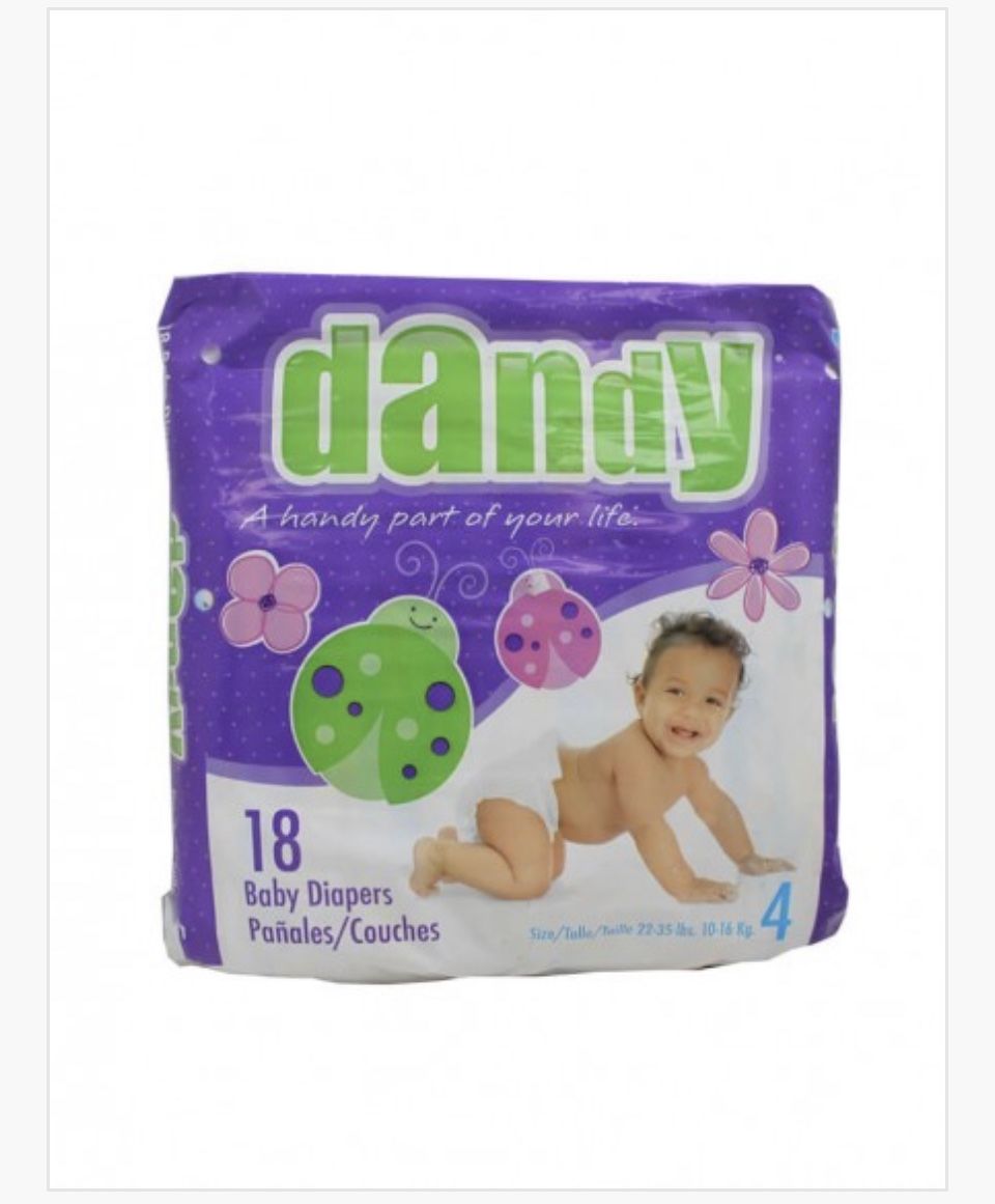 Dandy diapers size 4 for Sale in Bakersfield, CA OfferUp
