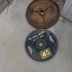 45lb Olympic Weights Used(2)