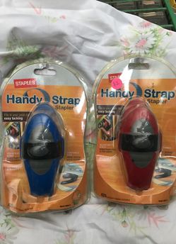 Handy strap stapler blue/ red