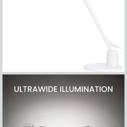 BenQ Genie e-Reading Desk Lamp - Bright Lighting for Small Workspace, Dimmable with 13 Color Modes, Auto-dimming, Eye-Caring Lamp for Home Office, Rea