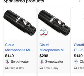 Unopened brand new Cloud mic activator