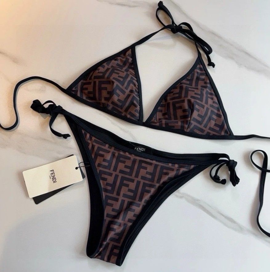 Fendi new printed bikini