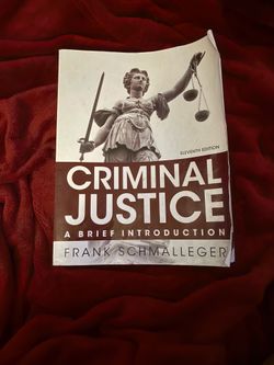 Criminal justice a brief introduction