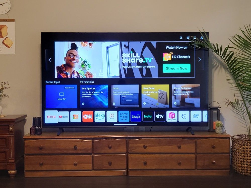 LG smart TV 86 inch UHD