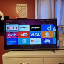 Sharp 50’ Smart Tv