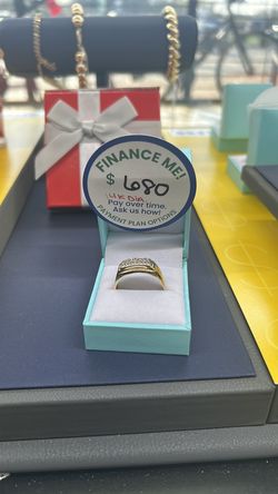 Man Ring 14k 4.4g Diamonds