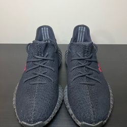 adidas Yeezy Boost 350 V2 Bred Used Kanye West Mens Size 8