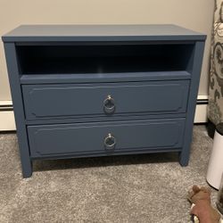 Blue Night Stand/End Table
