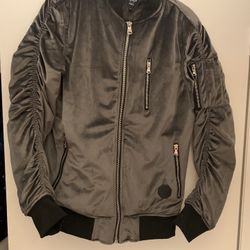 Project X Paris Velvet Bomber Jacket 