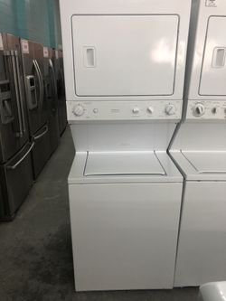 Full Size 27” Stack Washer Dryer
