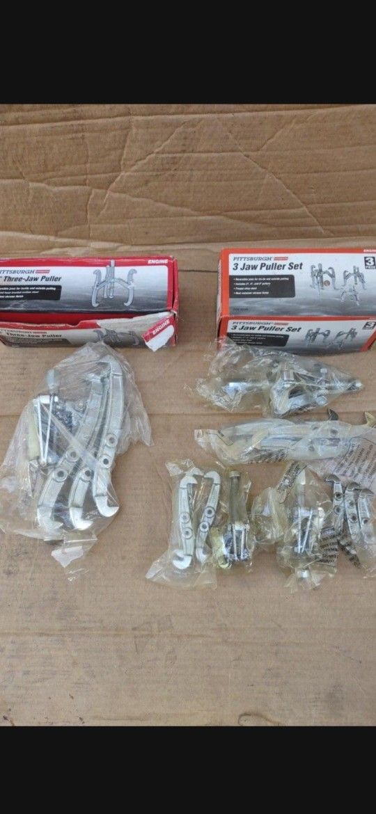 Yes, It's Available Pittsburgh 3 Jaw Pullers "All For $35"