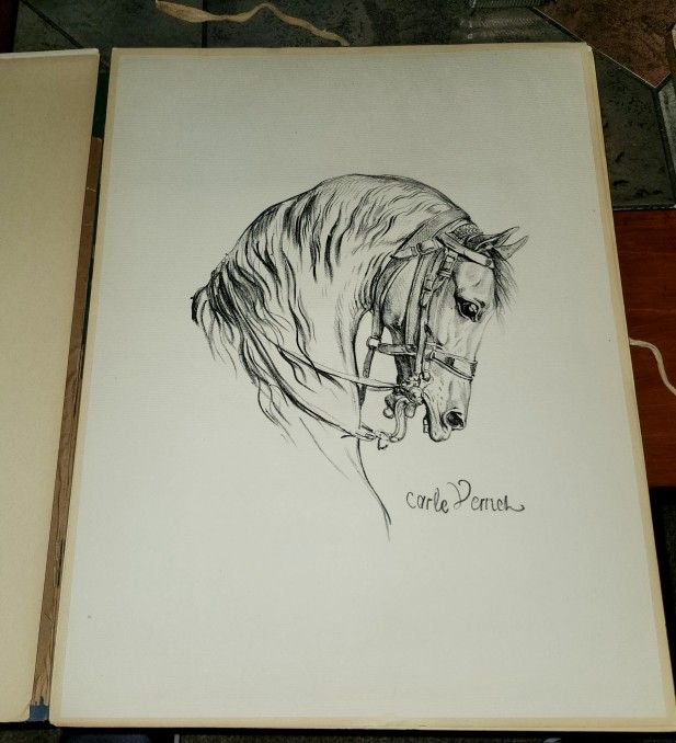 Rare! Carle Vernet Portfolio Of Equestrian Lithographs 1948