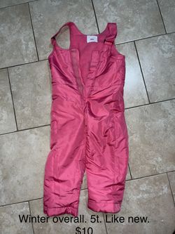 Girl Winter Overall 5t