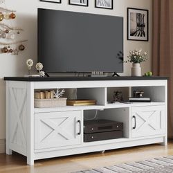 YITAHOME Farmhouse TV Stand for TVs up to 65 Inches