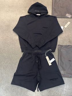 Fear Of God Essentials Black Set