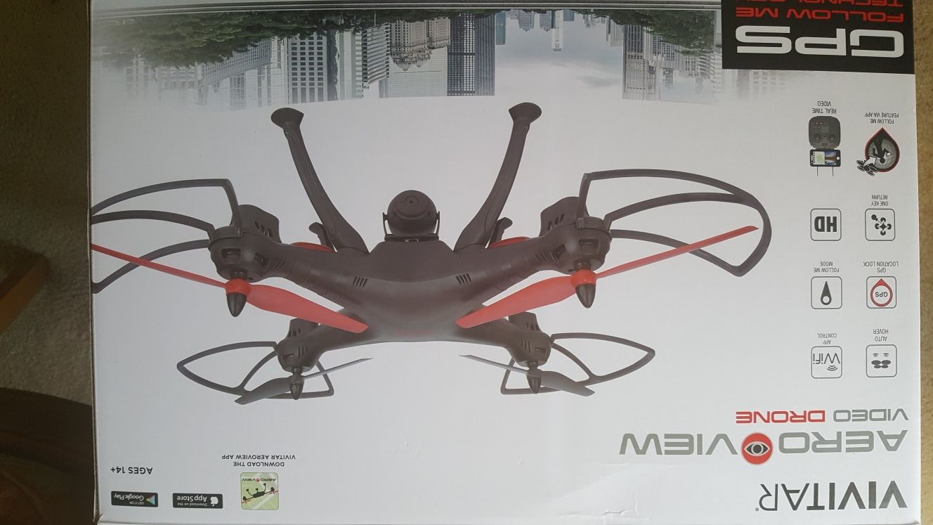 Like new Vivitar Aeroview drone