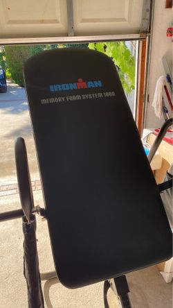 Inversion Table //Ironman memory foam system 1000