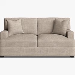 Beautiful Love Seat Couch (upholstered And Deep) 