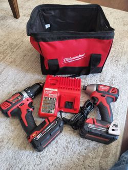 Impact y drill Milwaukee M18