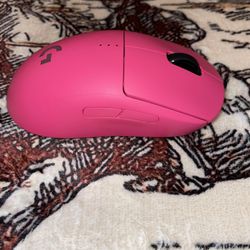 Pink Logitech G PRO  Wireless Gaming Mouse