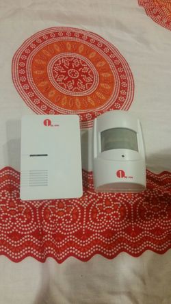 Wireless driveway alarm, infrared motion sensor(doorbell)