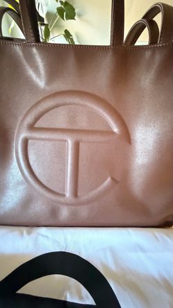Telfar Shopping Bag Large Brown