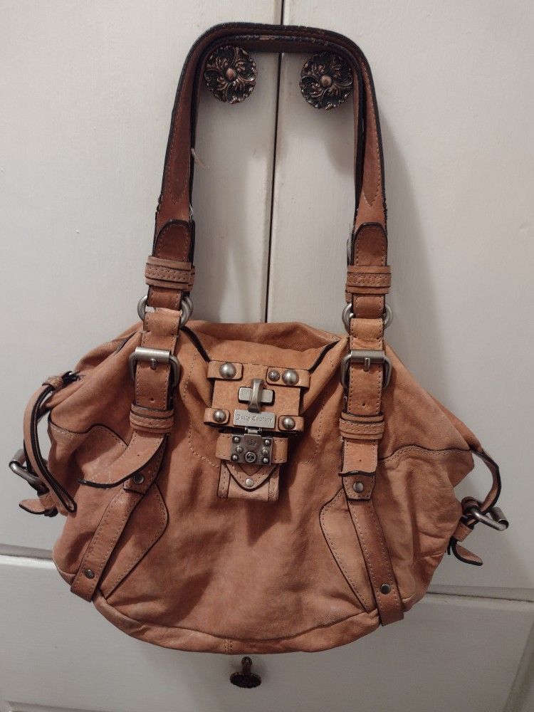 Juicy Couture Leather Hobo Bag