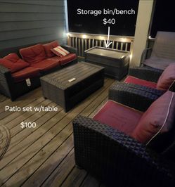 MOVING SALE!!! OUTDOOR FURNITURE