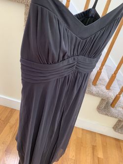 Grey prom dress special occasion dress