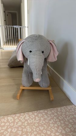 Ellie the elephant rocking horse rocker