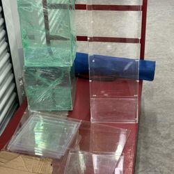 Acrylic Cake Pedestal Set